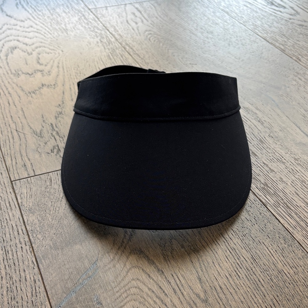 Lululemon Athletica Black Adjustable Visor